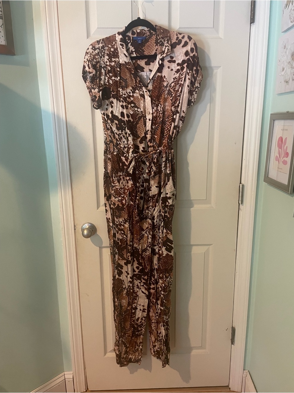 Brown Animal jumpsuit - Picture 3 of 4